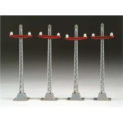 BOX OF ASSORTED TELEGRAPH POLES