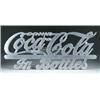 Image 1 : ALUMINUM COCA-COLA DIE CUT SIGN