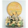 Image 1 : COCA-COLA CARDBOARD SIGN