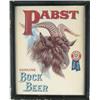 Image 1 : PABST BOCK BEER CARDBOARD SIGN
