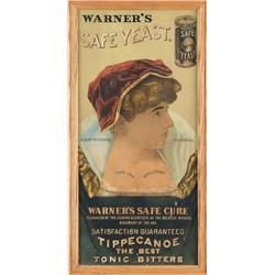 WARNER’S SAFE YEAST SIGN