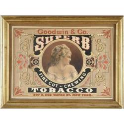 GOODWIN TOBACCO SIGN