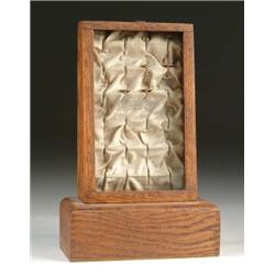 KING COLLAR BUTTON DISPLAY CASE