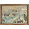 Image 1 : POLAR HUNTING EXPEDITION LITHOGRAPH