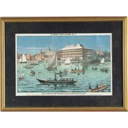 “STARIN’S GLEN ISLAND, N.Y.” LITHO