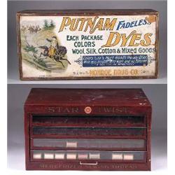 LOT OF 3 TEXTILE RELATED ITEMS