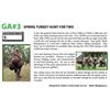Image 1 : SPRING TURKEY HUNT FOR TWO