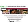 Image 1 : PROFESSIONAL CHEF CATERED MEAL FOR 12