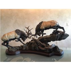 PRIMITIVE FORCE BRONZE by LORENZO GHIGLIERI: RETAIL $32,000.00 CURRENT