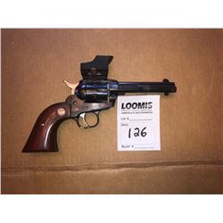 RUGER SINGLE 6 REVOLVER WITH RED DOT SIGHT