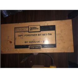 DRILL MASTER 20PC FORSTNER BIT SET