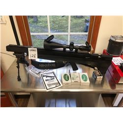 BENJAMIN BULLDOG AIR RIFLE w 4 X 16 X 56 SCOPE