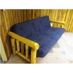 LODGE STYLE RUSTIC LOG SOFA