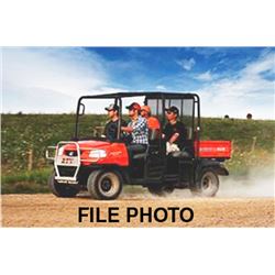 KUBOTA RTV 1140 CPX DIESEL/ SIDE BY SIDE / 2 SEAT/DSL