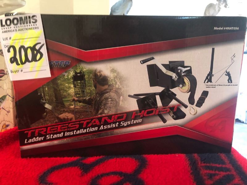 AMERISTEP TREE STAND HOIST LADDER STAND INSTALLATION ASSIST SYSTEM
