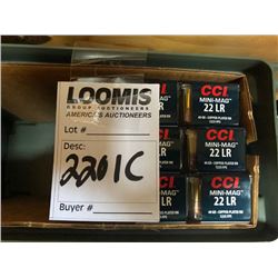 100 PACKS CCI MINI MAG .22 LR