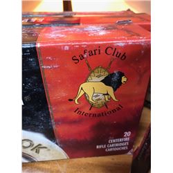 FEDERAL PREMIUM .416 SAFARI CLUB INTERNATIONAL 20 PACK/ 2 FULL BOXES, 1 PARTIAL