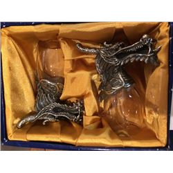 DRAGON HEAD GLASSES 1PAIR