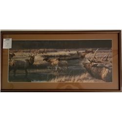 FRAMED ART "FROSTY MORNING" BY NANCY GLAZIER