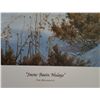 Image 2 : UNFRAMED ART "SNOW BASIN" BY TOM MANSANAREZ SIGNED ARTIST PROOF