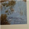 Image 3 : UNFRAMED ART "SNOW BASIN" BY TOM MANSANAREZ SIGNED ARTIST PROOF