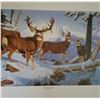 Image 4 : UNFRAMED ART "SNOW BASIN" BY TOM MANSANAREZ SIGNED ARTIST PROOF