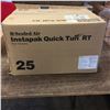 Image 1 : LOT OF SEALED AIR 25 INSTAPACK QUICK TUFF RT