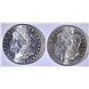 Image 1 : (2) 1881-S MORGAN DOLLARS CH BU