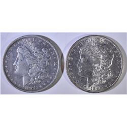 1880-O VF/XF & 1896 BU MORGANS