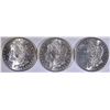 Image 1 : (3) 1882-S MORGAN DOLLARS FLASHY!