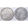 Image 1 : 1887 & 1900 MORGAN SILVER DOLLARS, CH BU