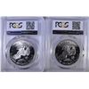 Image 2 : 2 - 1972 S SILVER IKE DOLLARS PCGS PR69