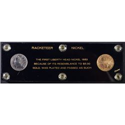 CAPITAL PLASTIC 1883 NICKEL & RACKETEER