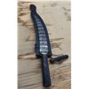 Image 6 : Indonesian Fighting Knife w/Effigy Scabbard