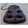 Image 3 : Maori Carved Pendant w/Shell Eyes