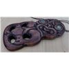 Image 5 : Maori Carved Pendant w/Shell Eyes