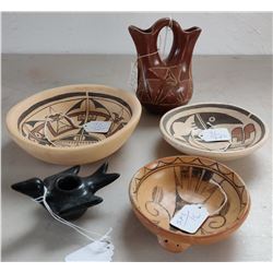 5 Pueblo Pottery Items