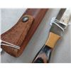 Image 9 : Custom Anza Bowie Knife w/Scabbard
