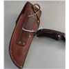Image 7 : Custom Fixed Blade Knife w/Scabbard