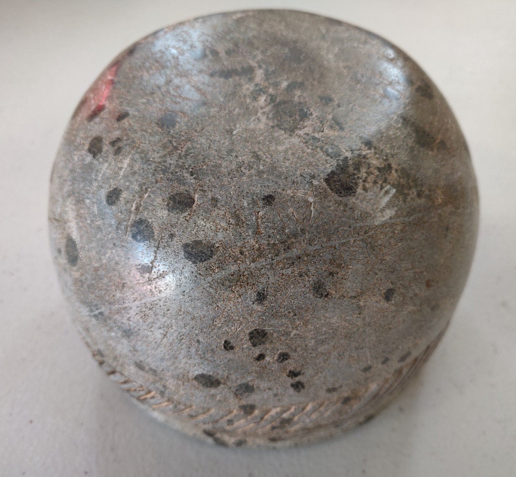 Chumash Shell Inlaid Stone Bowl