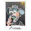 Image 1 : Pablo Picasso, Homme au Cornet, Lithograph