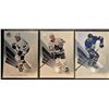Image 1 : 2017-18 SP Authentic 3 Card Toronto Maple Leafs Lot