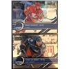 Image 1 : 2017-18 O-Pee-Chee In Action 2 Card Lot Johnny Gaudreau