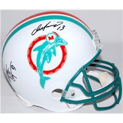 Dan Marino  Mark Clayton Signed Dolphins Full-Size Authentic Pro-Line Helmet (Radtke COA)