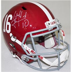 AJ McCarron Signed Alabama Full-Size Helmet (Radtke COA)