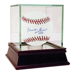 Bernie Williams Signed Baseball Inscribed "SDG" with High Quality Display Case (MLB Hologram)