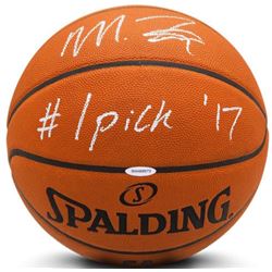 Markelle Fultz Signed LE Spalding Basketball Inscribed  #1 Pick '17  (UDA COA)