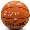 Image 1 : Markelle Fultz Signed LE Spalding Basketball Inscribed "#1 Pick '17" (UDA COA)
