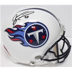 Jevon Kearse Signed Titans Full-Size Authentic On-Field Speed Helmet (JSA COA)