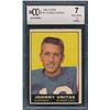 Image 1 : 1961 Topps #1 Johnny Unitas (BCCG 7)